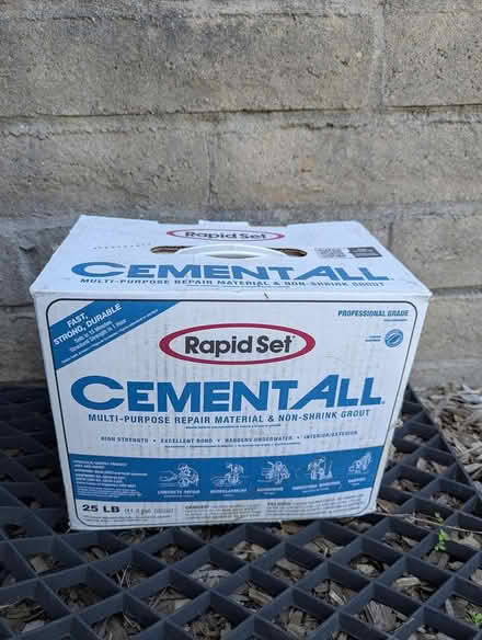 Photo of free 25 lb Cement All mix (Los Altos) #1