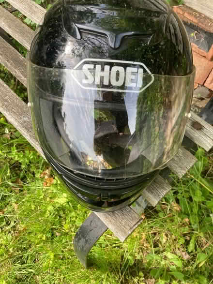 Photo of free Shoei Motorcycle Helmet, Well used (Presteigne LD8) #2