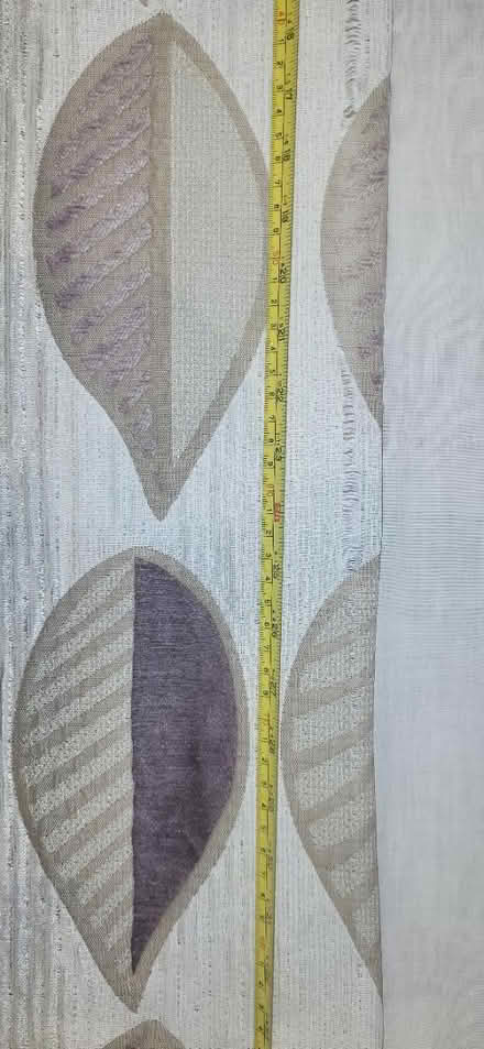 Photo of free Curtains, purple, silver, beige (RH12) #4