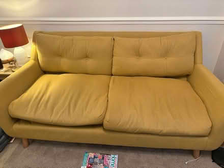 Photo of free Yellow 3 seater sofa (Bramley LS13) #2