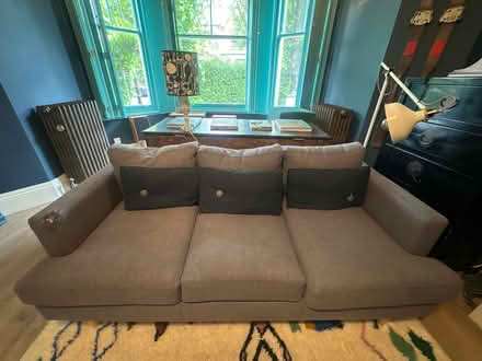 Photo of free Grey Three Seater sofa (N4) #2