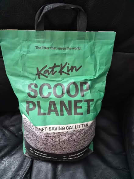 Photo of free Katkin natural clumping litter (West Watford, WD18) #1