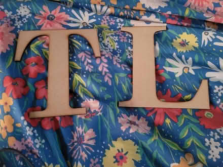 Photo of free Wooden letters to decorate L and T (Stoneleigh, Epsom) #1
