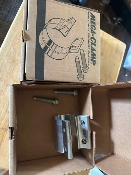 Photo of free Exhaust band clamps (84th & Washington) #1
