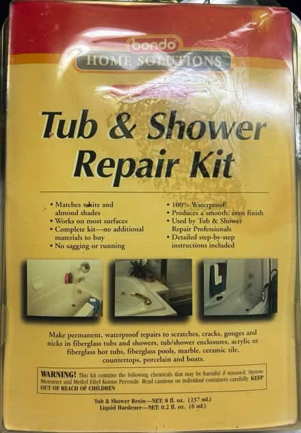 Photo of free Tub/shower repair kit (Rainier Valley/Brighton) #1