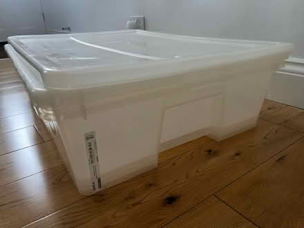 Photo of free 2x IKEA under bed boxes/lids (Brookvale, RG21) #1