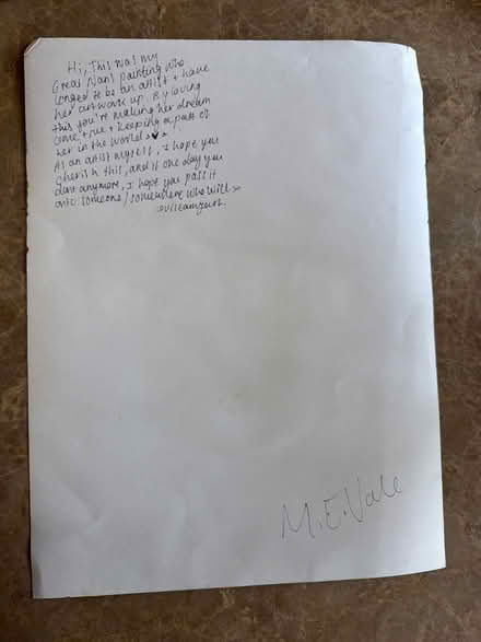 Photo of free Pretty painting on paper (SG18) #2