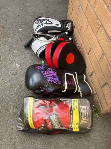 Photo of free Boxing gloves and sparring pads (Whickham NE16) #2