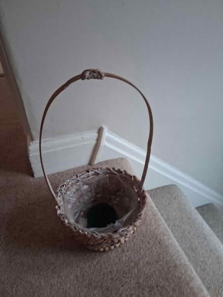 Photo of free flower arrangement Basket and spike (Sale M33) #1