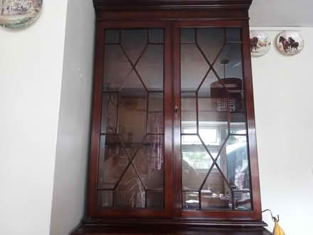 Photo of free Mahogany Bookcase with doors (Guildford GU1) #2