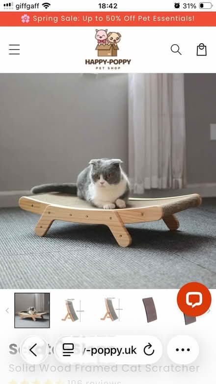 Photo of free Cat scratching pad/bed/hammock (Loughton IG10) #2