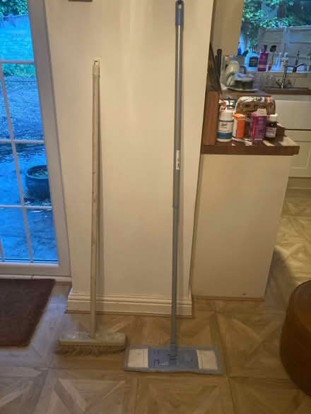 Photo of free Microfibre mop and soft headed brush (Reddish SK4) #1