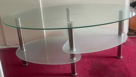 Photo of free Glass Coffee Table / TV Stand (Clapham Junction SW11) #1