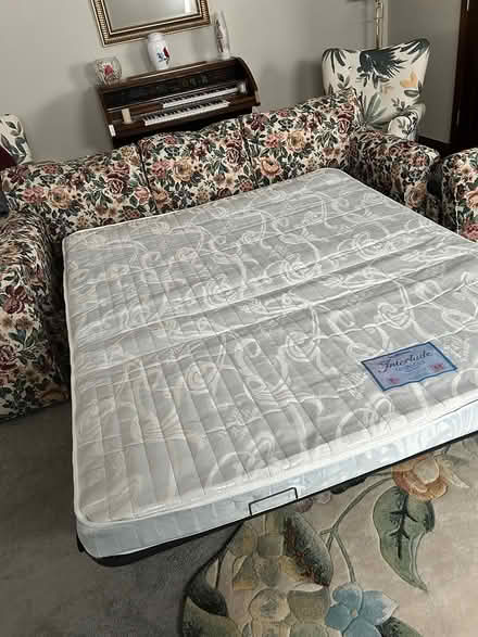 Photo of free Tapestry Flexsteel hide-a-bed sofa (Reynoldsburg) #2
