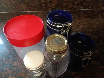 Photo of free Assorted storage jars (South Woodford E18) #3