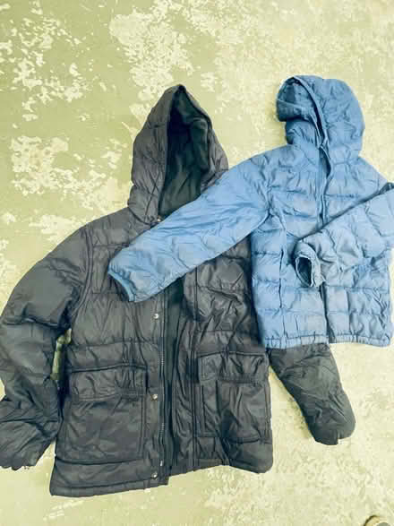 Photo of free 2 boys winter jackets 9-10Y (Angel EC1V) #1