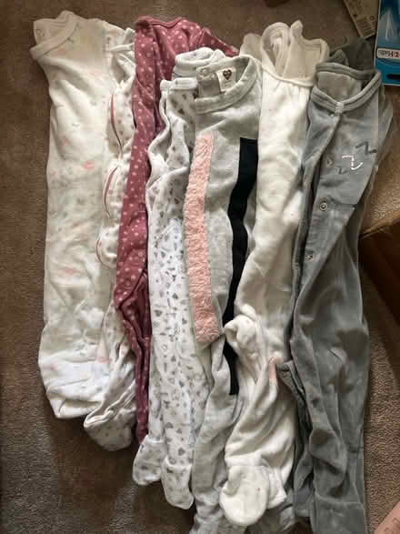 Photo of free 7 Baby grows . Pijamas 73cm (NW4 1BT hendon) #1