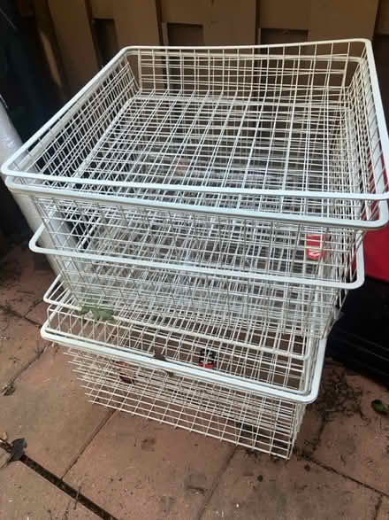 Photo of free Storage racks & window screens (RestonWater resistant) #1