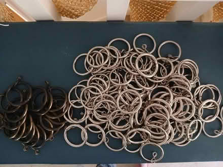 Photo of free Curtain rings (Henley in Arden B95) #1