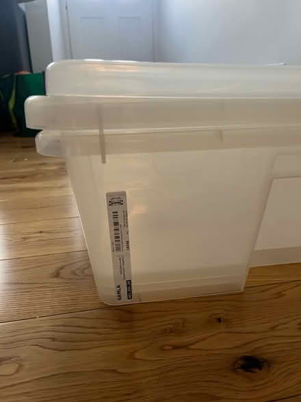 Photo of free 2x IKEA under bed boxes/lids (Brookvale, RG21) #3
