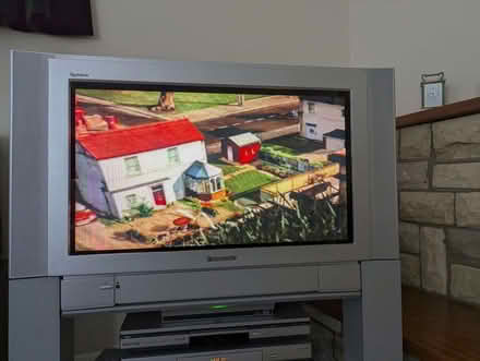 Photo of free TV Panasonic CRT (tubby telly), 28" with stand (Costessey NR8) #1