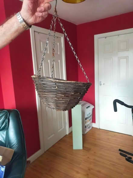 Photo of free Wicker hanging baskets (Oswestry) #1