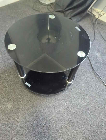 Photo of free Glass side table (Middlewood S6) #1