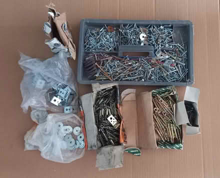 Photo of free Screws, nails, brackets, job lot (Central Letchworth) #1