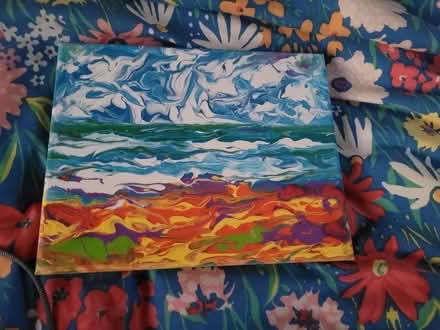 Photo of free Original modern painting - sea (Stoneleigh, Epsom) #1