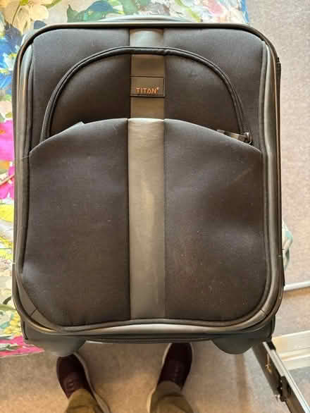 Photo of free small carry-on suitcase (Hillcliffe WA4) #1