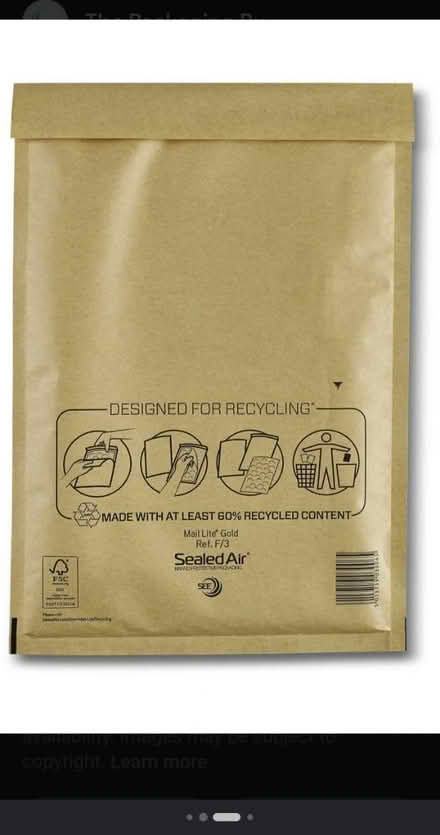 Photo of Large A4 padded envelopes (Warwickshire CV34) #1