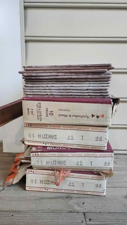 Photo of free 50 ceramic tiles 12.5in square (King Farm) #1