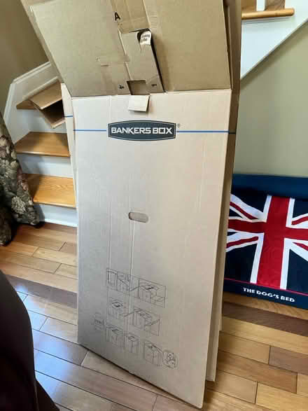 Photo of free Tall bankers box wardrobe boxes (Raritan twp) #1