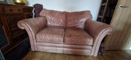 Photo of free 2 seater leather sifa (Fromefield BA11) #1