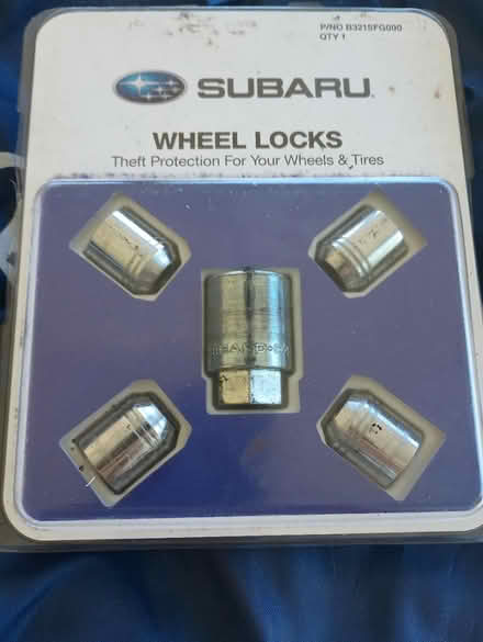 Photo of free Subaru wheel locks (Grafton WV. 26354) #1