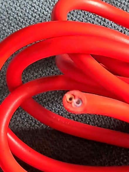 Photo of free Flymo lawnmower cable pair (Didcot OX11) #3