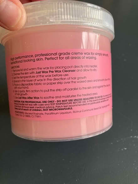 Photo of free Hair removal wax (Loughton IG10) #4