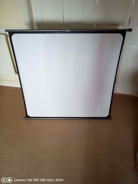 Photo of free Small Portable Projection Screen (Keynsham) (Manor Road Community Woodland BS31) #1