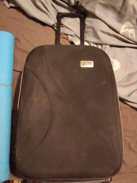 Photo of free Small suitcase, a yoga mat and a large canvas (Rochdale OL11) #1