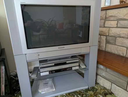 Photo of free TV Panasonic CRT (tubby telly), 28" with stand (Costessey NR8) #4
