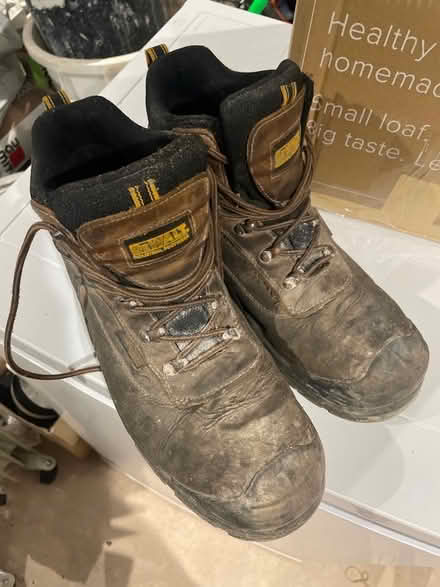 Photo of free Dewalt work boots size 9 (Greystones S11) #1