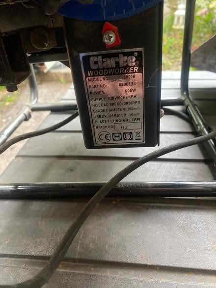 Photo of free Clarke woodworker (Sherwood NG5) #2