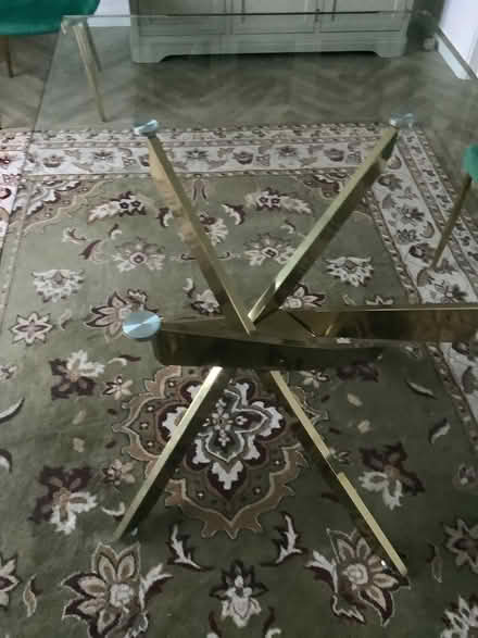Photo of free Glass dining table (East Calder EH53) #1