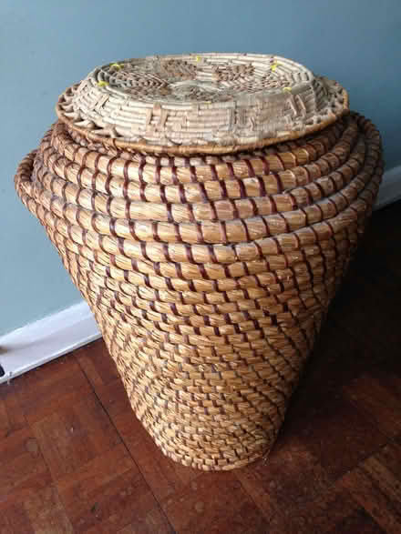 Photo of free 'Ali Baba' type wicker basket (Oakridge RG21) #1
