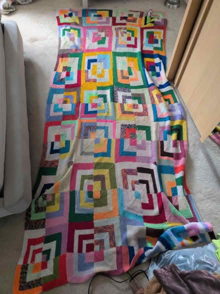 Photo of free Colourful, rectangular blanket (RG4) #1
