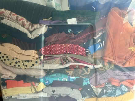 Photo of free 80l container full of fabrics (CT2) #2