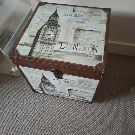 Photo of free Small box with lid on wheels (SE22) #1