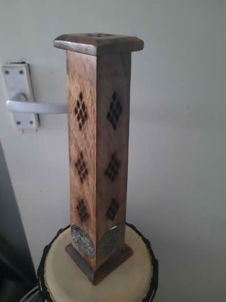 Photo of free Tower insense burner - wooden (Hulme M15) #1