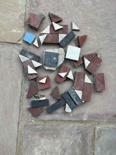 Photo of free Tessellated path tiles (Chiswick W4) #1