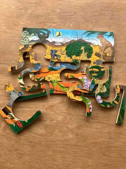 Photo of free Wooden jigsaw (Parkstone, Poole. BH14.) #1